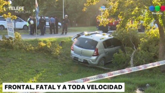 Circulaba a alta velocidad, chocó contra un árbol y murió en el acto