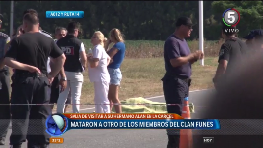 Asesinaron a Jonathan Funes tras visitar a su hermano en el penal de Piñero