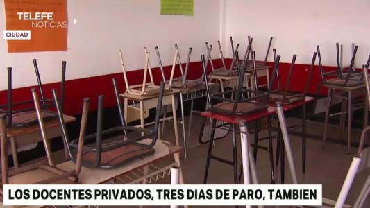 Los docentes nucleados en Sadop también irán al paro la semana próxima