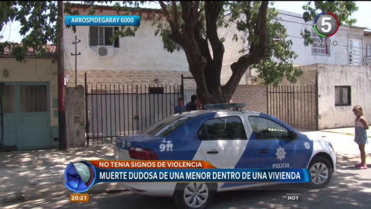 Investigan la dudosa muerte de una joven en una vivienda de zona sur