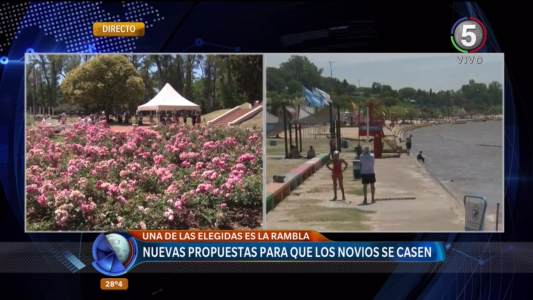 El lugar soñado para "dar el sí": los rosarinos podrán votar un nuevo espacio público para casarse