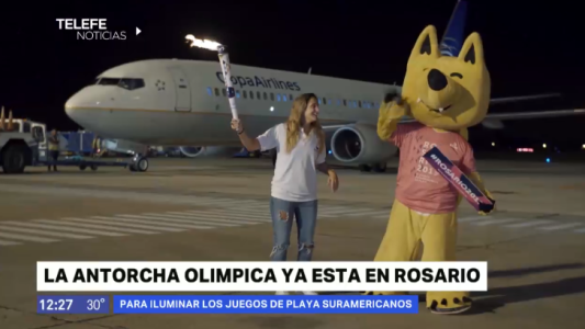 La antorcha olímpica llegó a Rosario