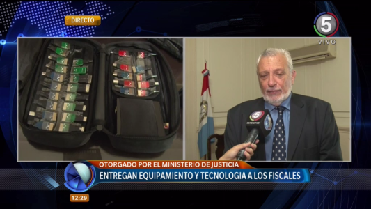 Entregaron nuevos equipamientos y tecnología de vanguardia a los fiscales