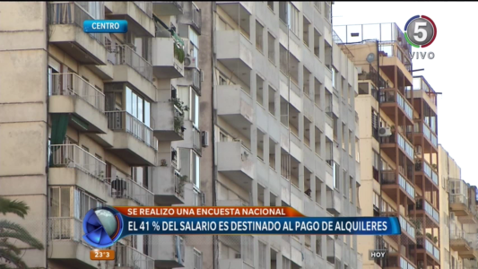 Los inquilinos destinan más del 40 por ciento de su sueldo a pagar el alquiler
