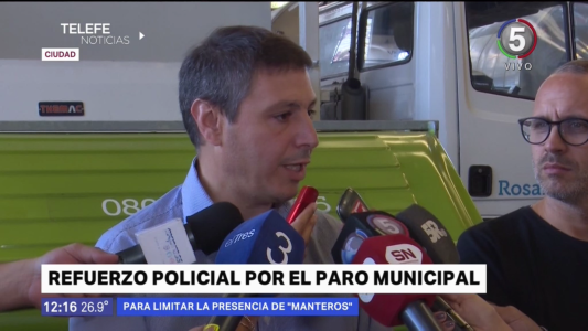 Por el paro de municipales, el control en las peatonales estará a cargo de la Policía