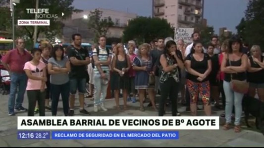 Barrio Luis Agote: vecinos se manifestaron para pedir por seguridad