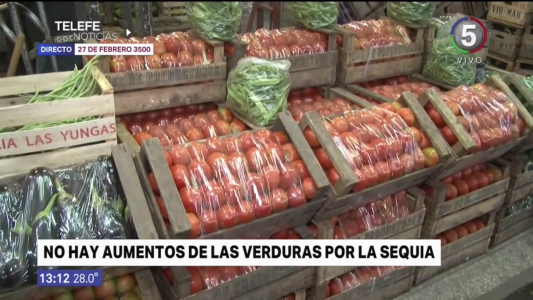 Desde el Mercado de Productores aseguran que no hubo aumentos de las verduras por la sequia