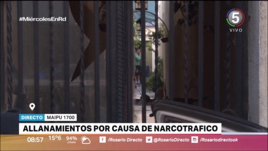 Maipú al 1700: dos gendarmes y un policía fueron detenidos por causas de narcotráfico