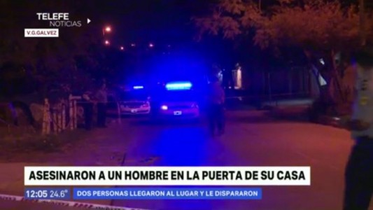 Villa Gobernador Gálvez: asesinaron a un hombre de cinco balazos