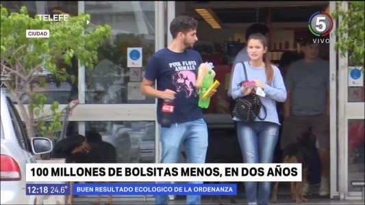 2 años sin bolsas descartables en los supermercados rosarinos