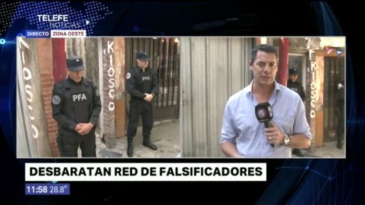 Zona oeste: encontraron 6 millones de pesos truchos en una imprenta ilegal