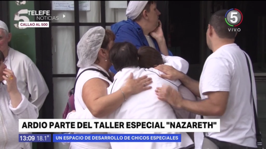 Un incendio causó importantes pérdidas en un taller protegido de Callao al 500