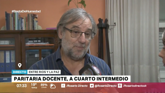 Paritaria: los docentes pasaron a cuarto intermedio