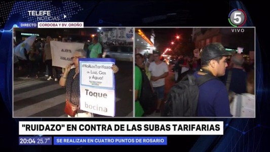 Ruidazo en todo el país contra el aumento de tarifas