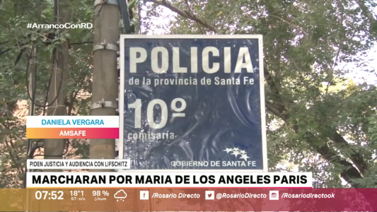 Caso Paris: a un año de la muerte de la bibliotecaria en la comisaría marcharán reclamando justicia