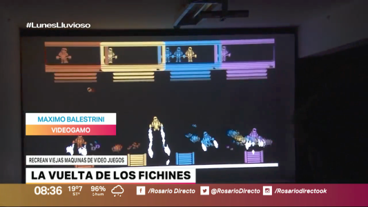 La vuelta de los fichines: recrean viejas máquinas de videojuegos