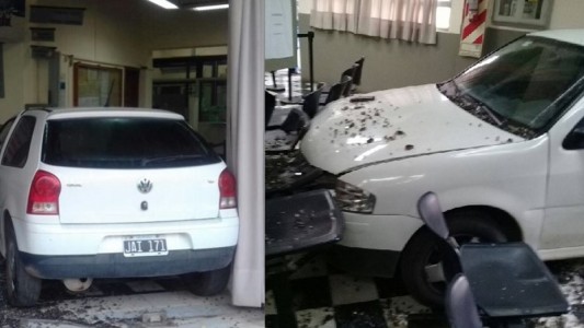 "Relatos Salvajes": le cortaron la luz y estrelló el auto contra la distribuidora eléctrica