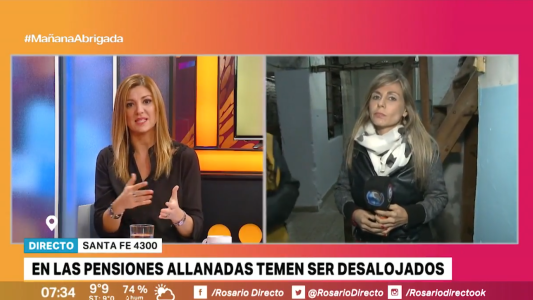 Los habitantes de las pensiones allanadas temen ser desalojados