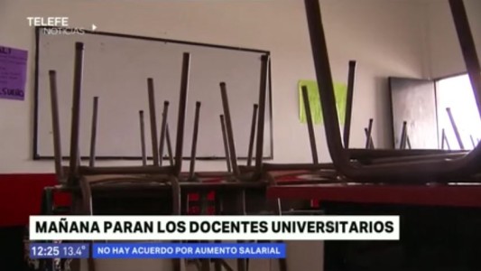 Sin acuerdo: docentes universitarios realizan un paro por 24 horas