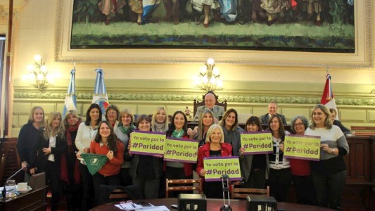 La Cámara de Diputados de Santa Fe dio media sanción a la ley de paridad de género