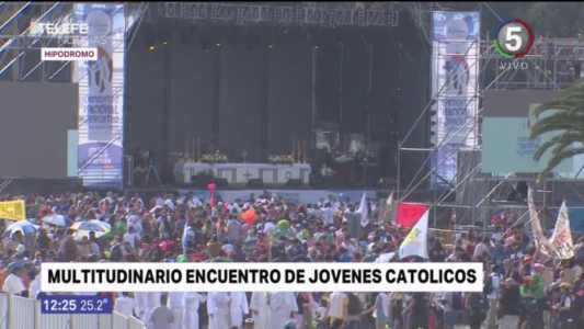La ciudad recibió a una multitud de jóvenes católicos en el marco del II Encuentro Nacional