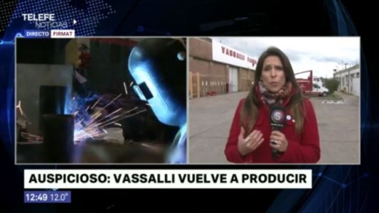 Vassalli: se reincorporaron los trabajadores