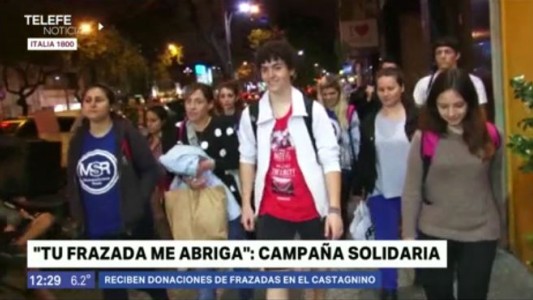 Músicos rosarinos se suman a la jornada "Tu frazada me abriga"