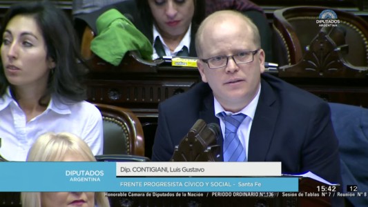 Contigiani: "No hay acto más revolucionario que defender la vida y la justicia social de la Patria"