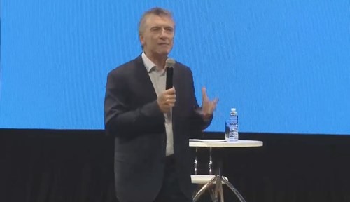 Macri: "Me calientan los que proponen soluciones mágicas"