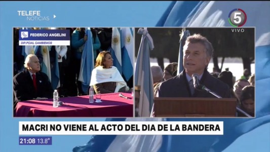 Finalmente, el Presidente no participará del acto oficial por el Día de la Bandera
