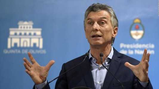 Mauricio Macri dijo que el paro de la CGT "no contribuye a nada, no suma"