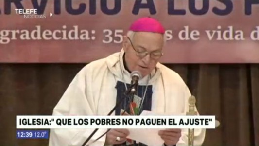 La Iglesia le pidió al Gobierno que "los pobres no paguen el ajuste"