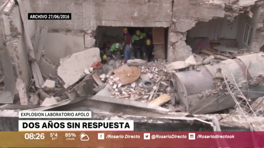 Laboratorio Apolo: a dos años de la explosión no hay avances en la causa