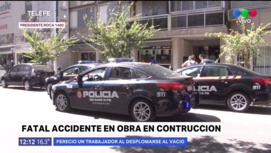 Un albañil murió al caer desde un segundo piso