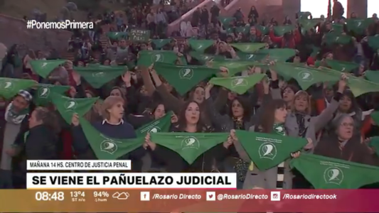 Pañuelazo judicial: defensores, fiscales y abogados se manifestarán a favor del aborto