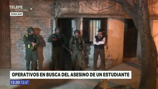 Crimen del estudiante: detuvieron a dos personas en barrio La Tablada