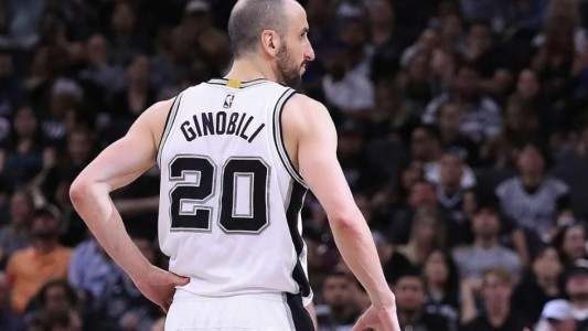 Homenaje de Los Spurs a Manu Ginóbili: retirarán la camiseta número 20