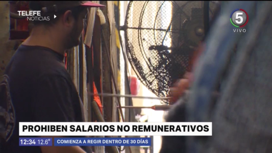 El Ministerio de Trabajo no homologará acuerdos salariales con sumas no remunerativas