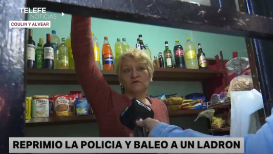 Un policía de civil baleó a un delincuente