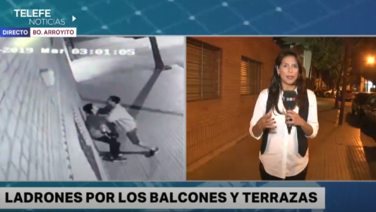 Así roban en barrio Arroyito