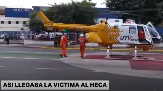 Sufrió un accidente en cuatriciclo y fue trasladada al Heca en helicóptero