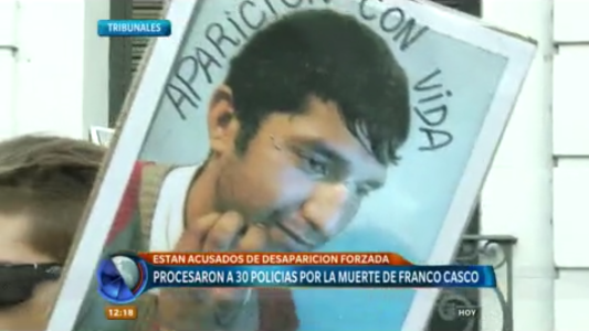 Caso Franco Casco: procesaron a más de 30 policías
