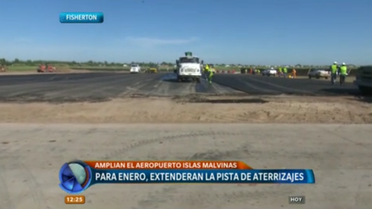 Comenzaron las ampliaciones en el Aeropuerto Islas Malvinas