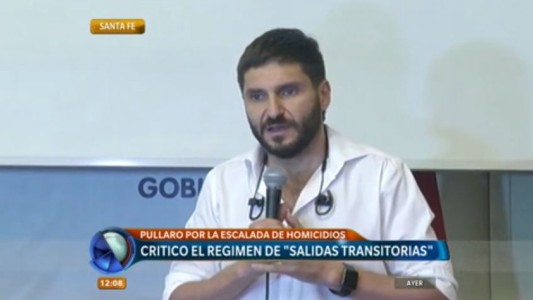 Maximiliano Pullaro: "La salidas transitorias provocan más muertes”