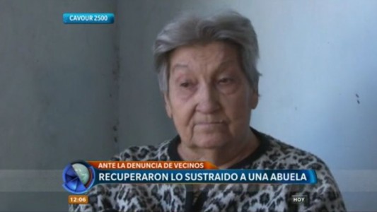 Recuperaron parte de los objetos robados a una anciana