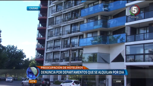 Preocupación de hoteleros por el auge de los departamentos de alquiler temporario