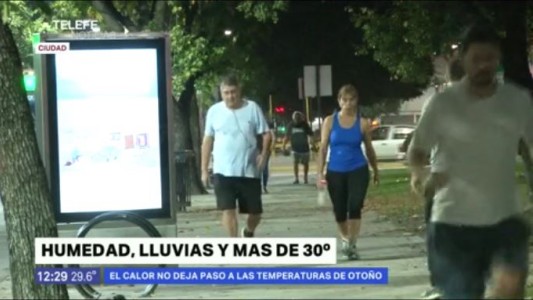 Otoño caluroso: la temperatura superó los 30 grados centígrados