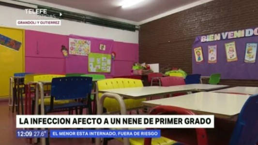 Caso de meningitis: mañana se retoman las clases en la escuela Kennedy