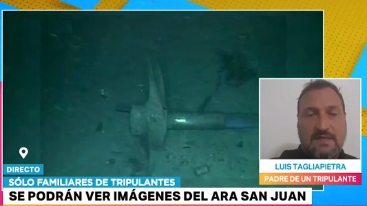 Familiares de los tripulantes del ARA San Juan podrán ver las imágenes del submarino