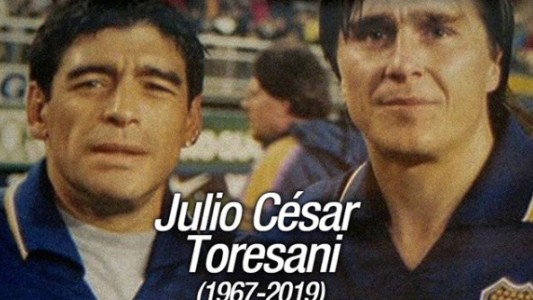"Pensar que lo quise pelear y hoy lo lloro": el emotivo mensaje de Maradona por la muerte de Toresani